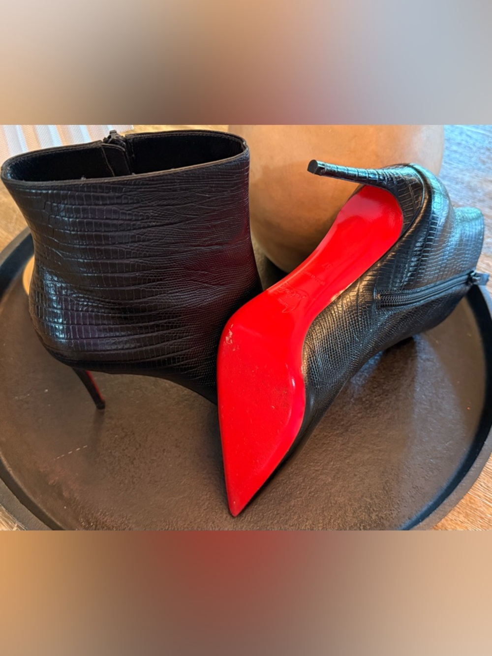 Christian Louboutin So Kate Black Lizzy Bootie 85mm, size 37 - Picture 2 of 12
